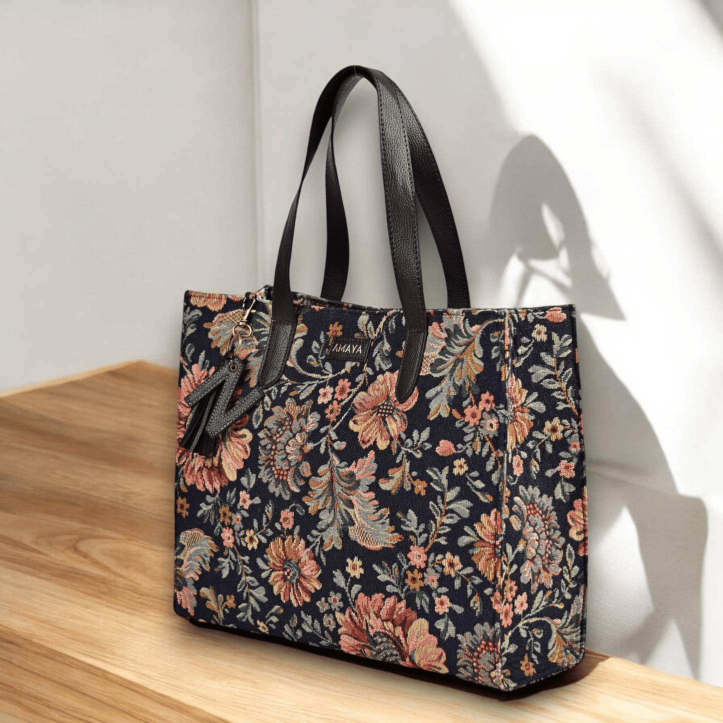 MYSTIC FLORAL - OFFICE TOTE BAG 2.0