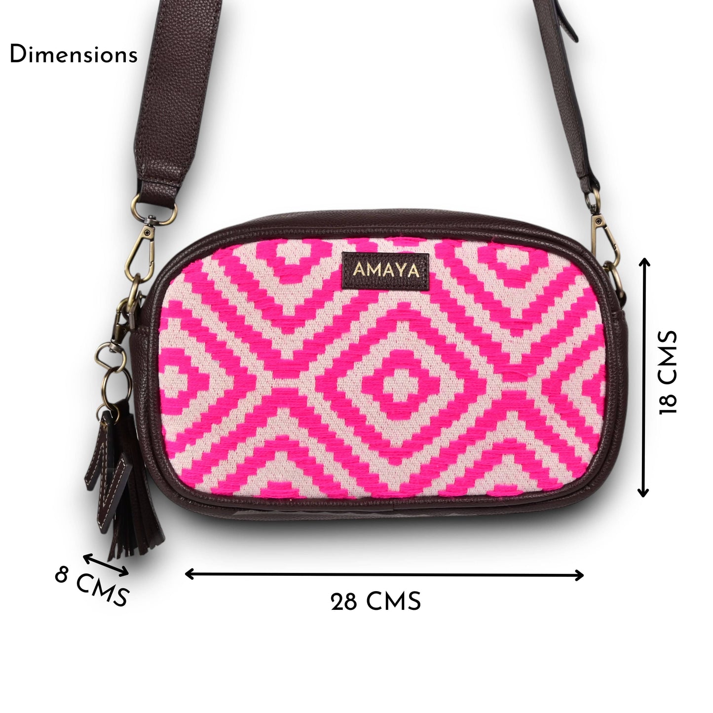 PINK PARADISE - AURA CROSS-BODY BAG