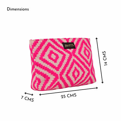 PINK PARADISE - MULTIPURPOSE TRAVEL POUCH