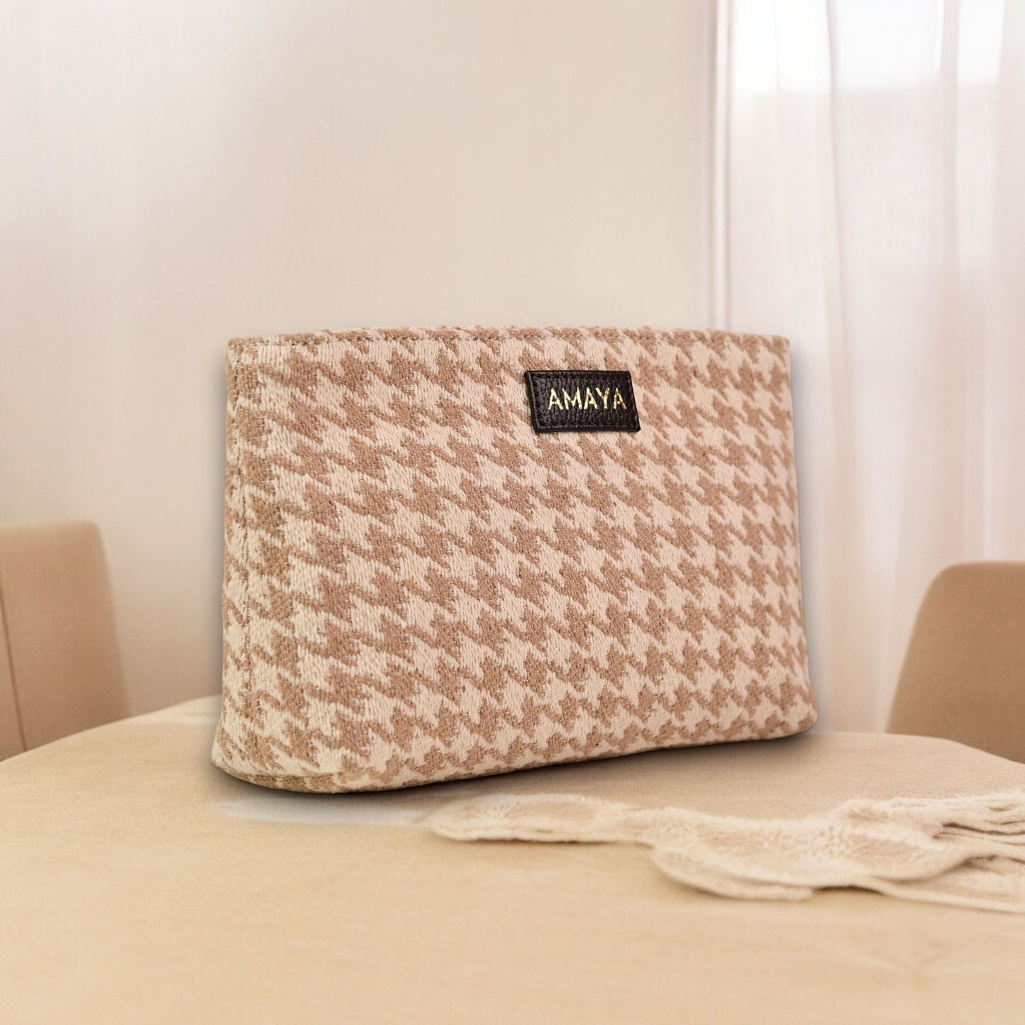 BEIGE BLISS - MULTIPURPOSE TRAVEL POUCH