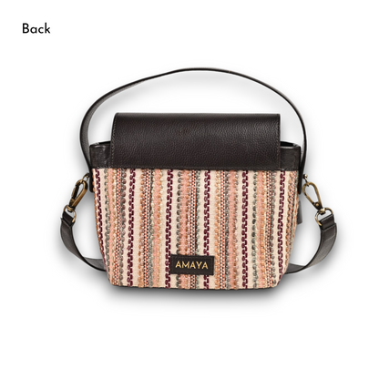 SUNSET CORAL - CROSSWAY CROSS-BODY BAG