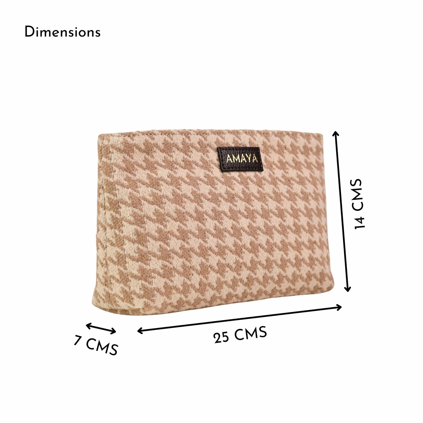 BEIGE BLISS - MULTIPURPOSE TRAVEL POUCH