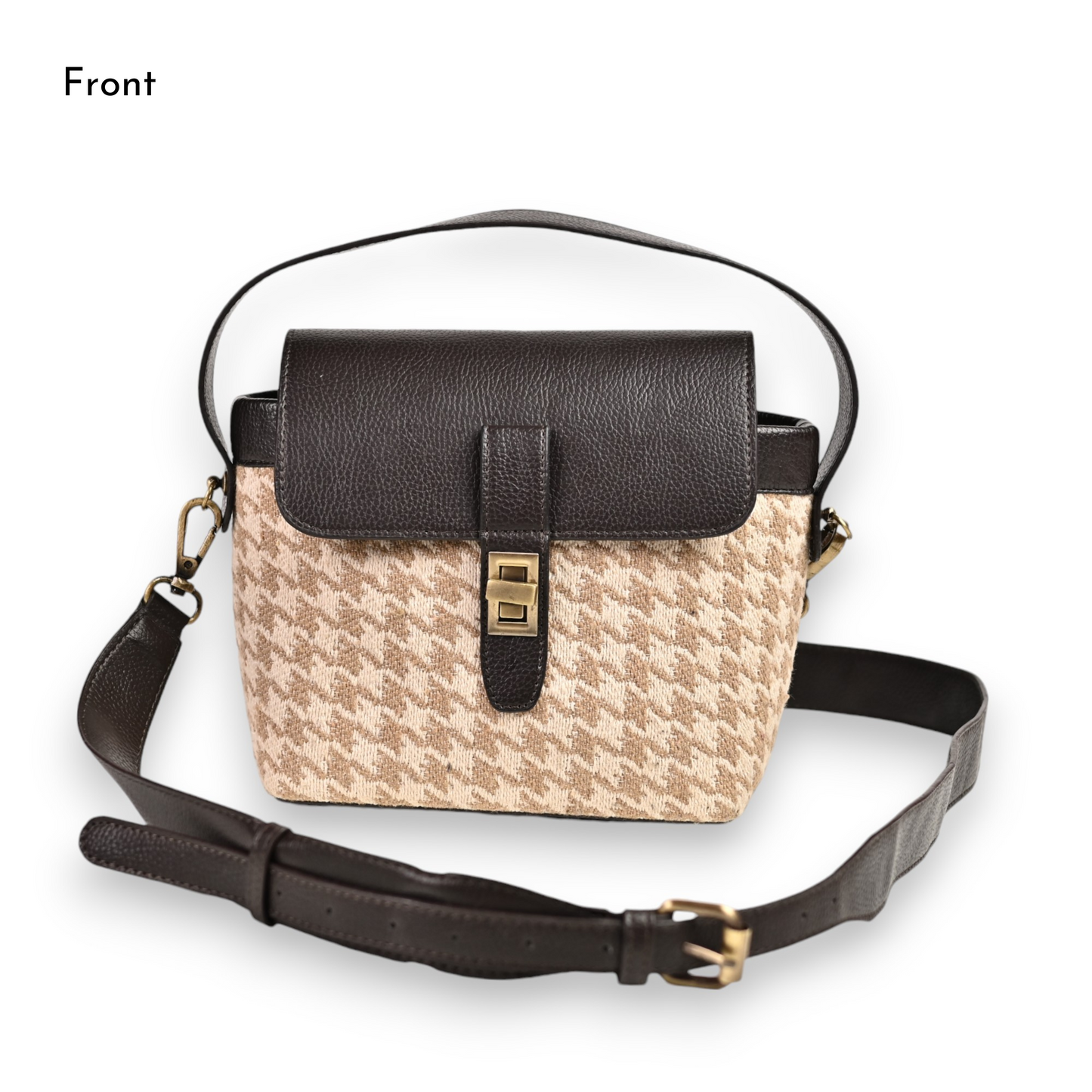 BEIGE BLISS - CROSSWAY CROSS-BODY BAG