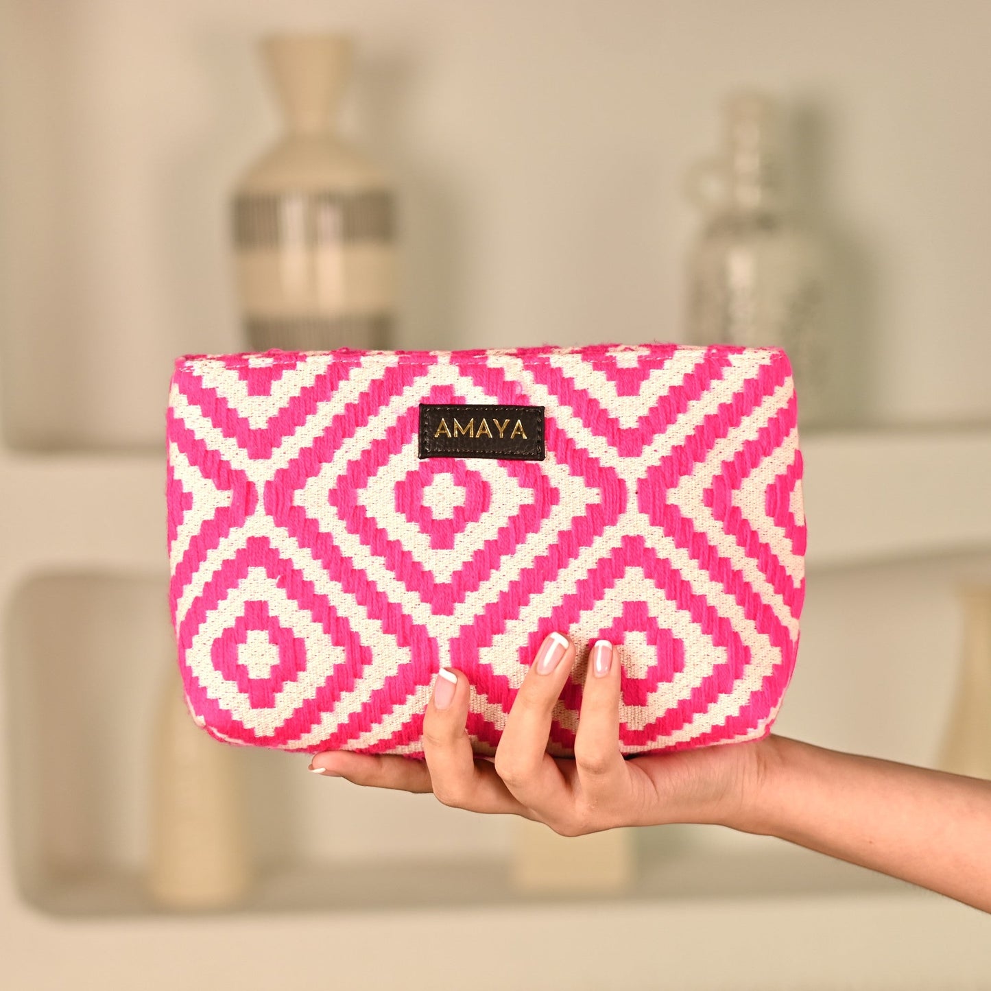 PINK PARADISE - MULTIPURPOSE TRAVEL POUCH