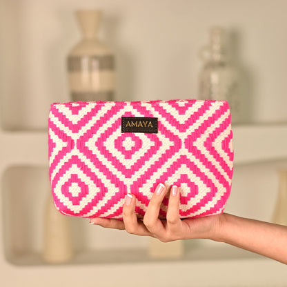 PINK PARADISE - MULTIPURPOSE TRAVEL POUCH