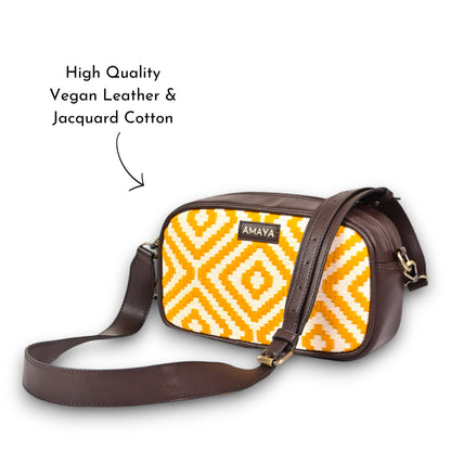 MUSTARD MELODY - AURA CROSS-BODY BAG