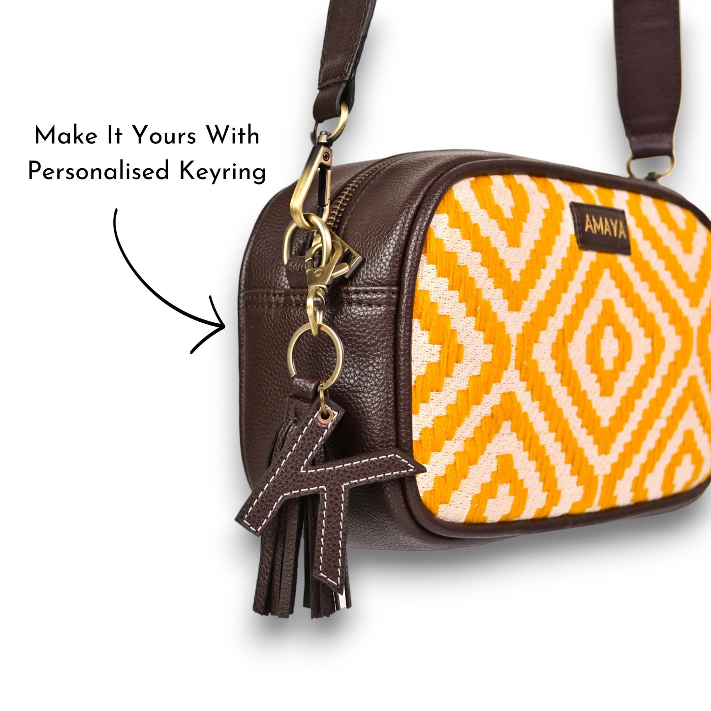 MUSTARD MELODY - AURA CROSS-BODY BAG