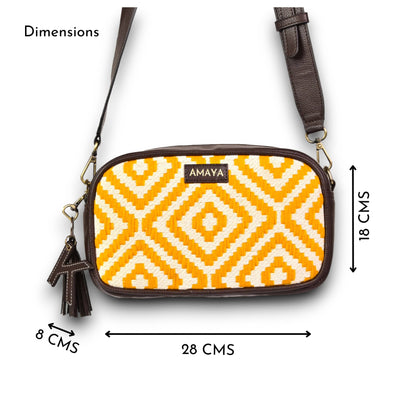 MUSTARD MELODY - AURA CROSS-BODY BAG