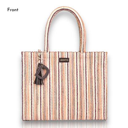 SUNSET CORAL - EVERYDAY TOTE BAG