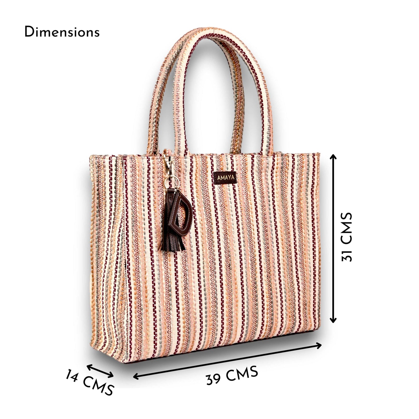 SUNSET CORAL - EVERYDAY TOTE BAG